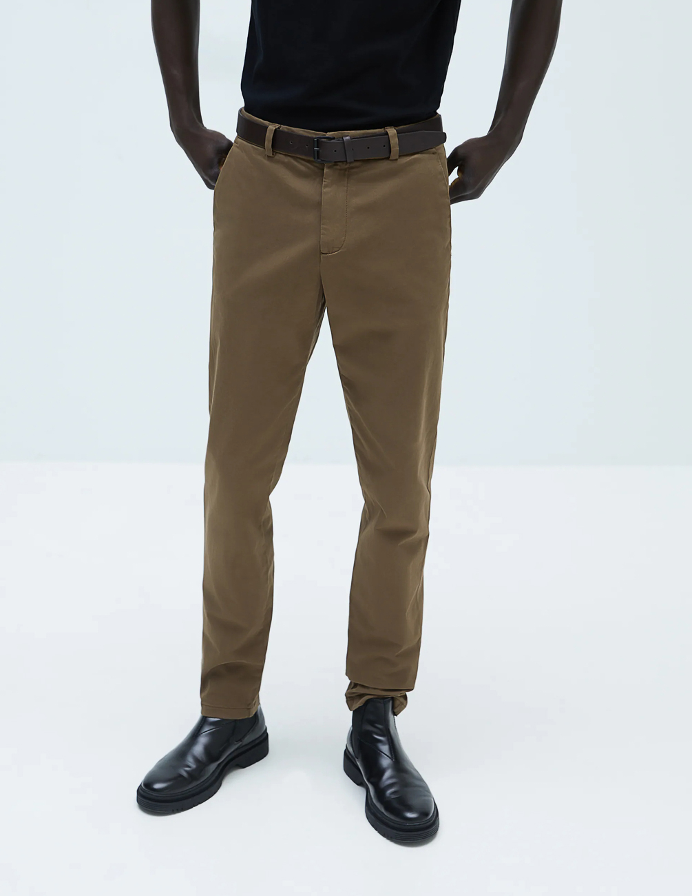 

Брюки Zara М0108782 (6786/410/505) цвет зеленый 31