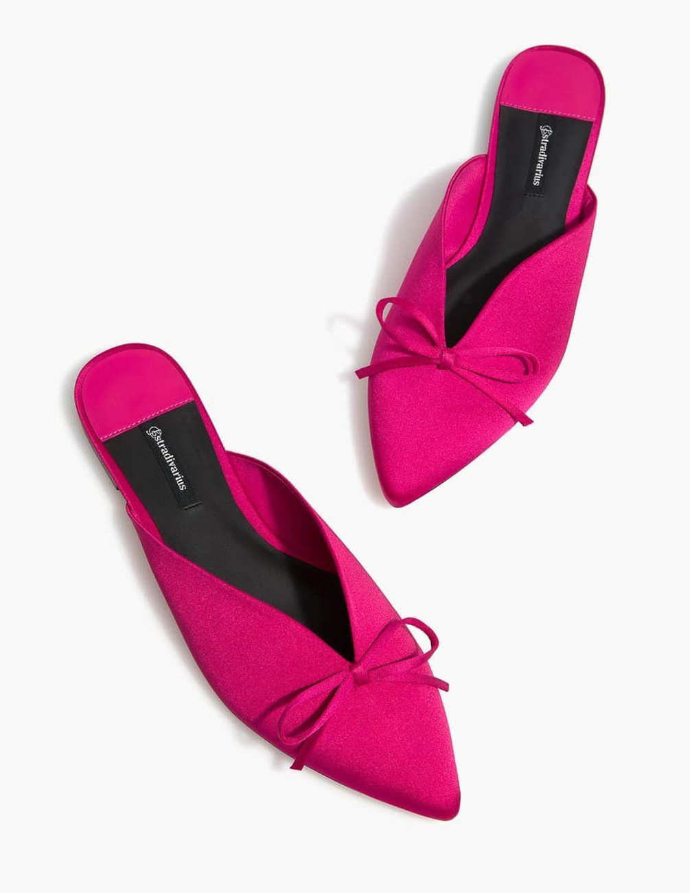 

Шлепанцы Stradivarius ЖО000420 (2852/341/062) цвет розовый 36