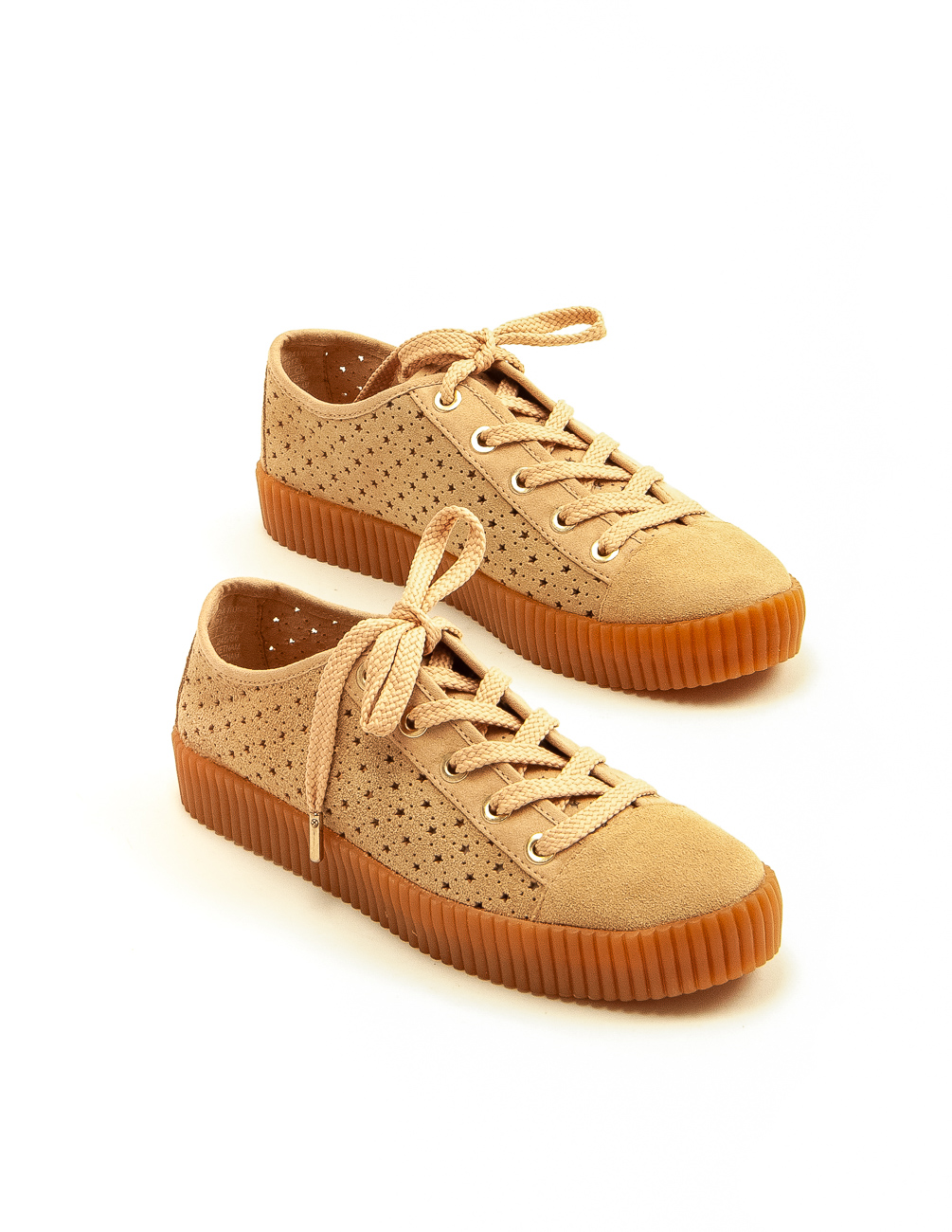 

Кеды Stradivarius ЖО000306 (2936/241/098) цвет бежевый 37