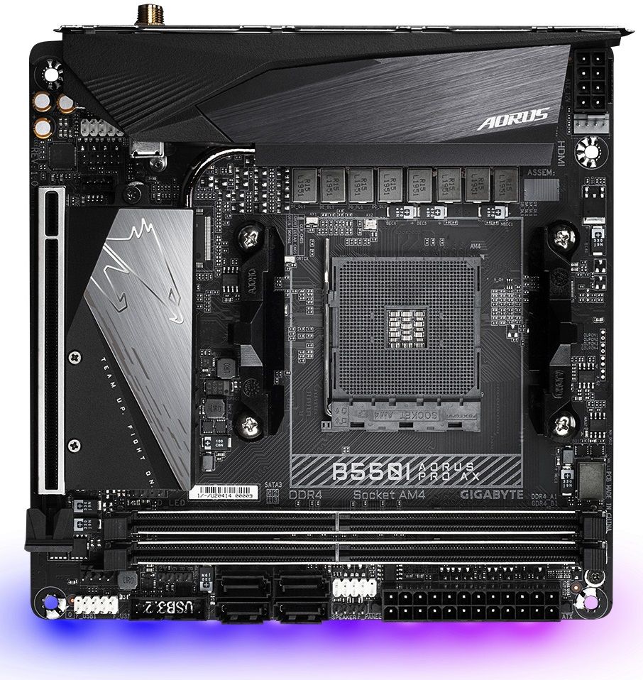 

Gigabyte B550I AORUS PRO AX