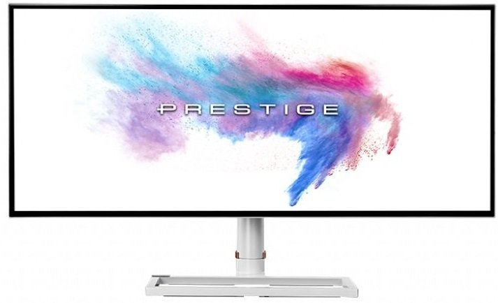 

Монитор MSI 34" Prestige PS341WU WUHD,60Hz,8ms,2*HDMI,DP,USB-hub,IPS,white