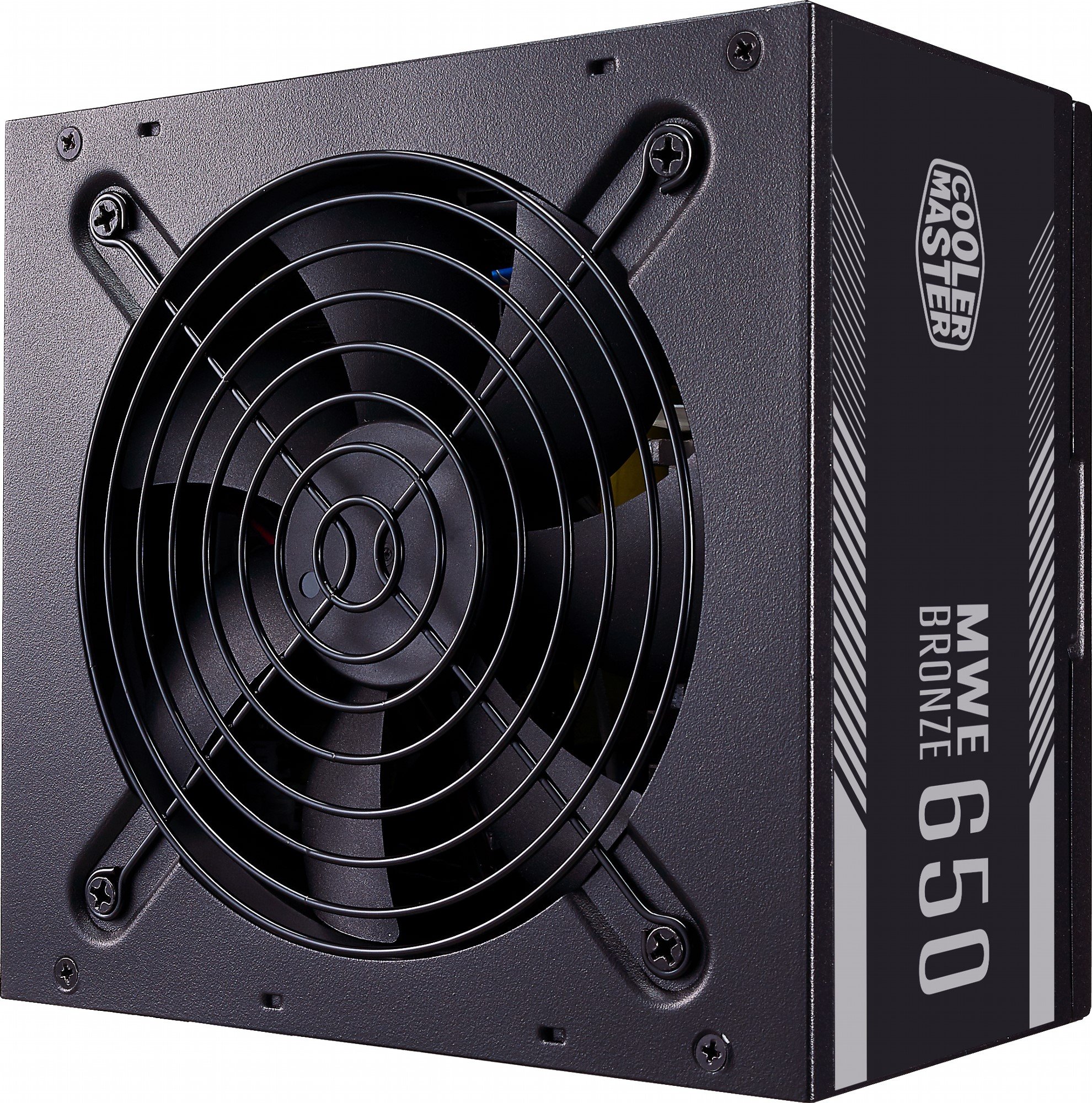 

Блок питания Cooler Master MWE 650 Bronze V2,650W,12cm fan,a/PFC,24+8,4xPeripheral,8xSATA,4xPCIe