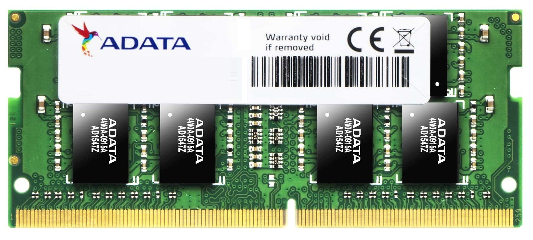 

ADATA DDR4 2666 (для ноутбука)[AD4S266688G19-RGN]