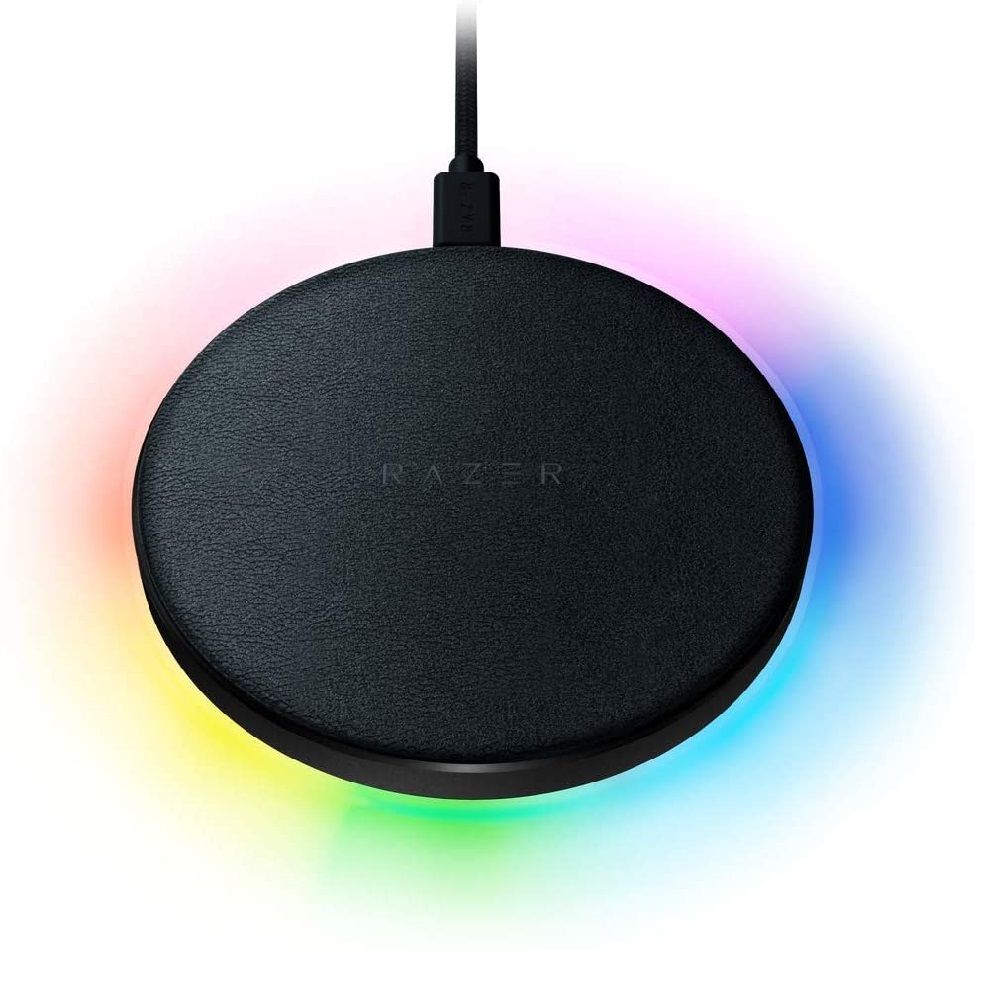 

Razer Chroma Charging Pad 10W Fast WL Charger RGB Black