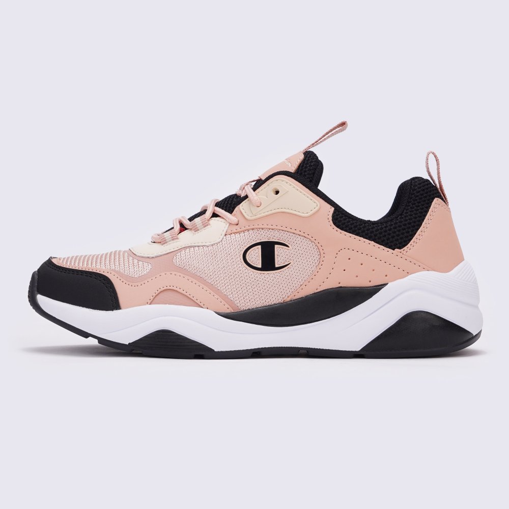 

Женские кроссовки Champion Stella Пудровый с черным 37 (chaS11340-PS013)