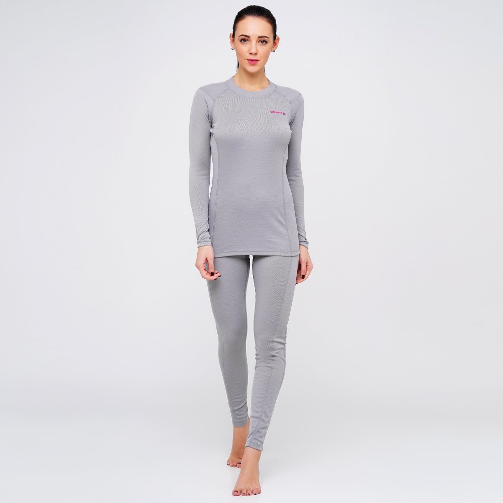 

Комплект женского термобелья Craft Core Warm Baselayer Set W Серый 40 (cra1909708-935000)