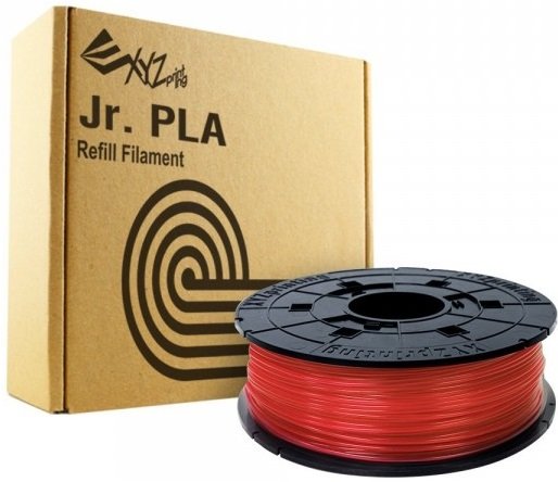 

Катушка с нитью 1.75мм/0.6кг PLA(NFC) XYZprinting Filament для Junior, miniMaker, Nano, прозр.крас
