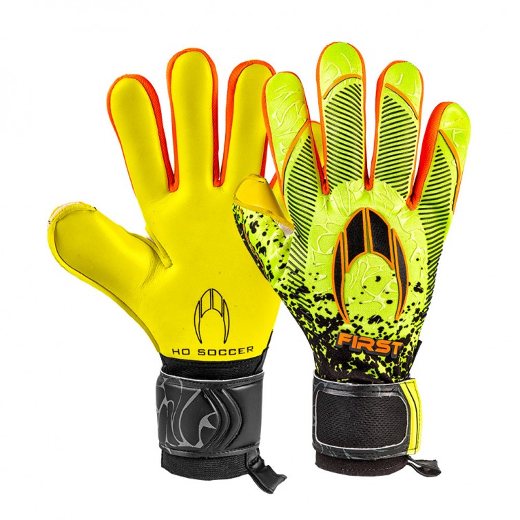 

Вратарские перчатки HO SOCCER FIRST SUPERLIGHT NEON LIME, размер 8.5