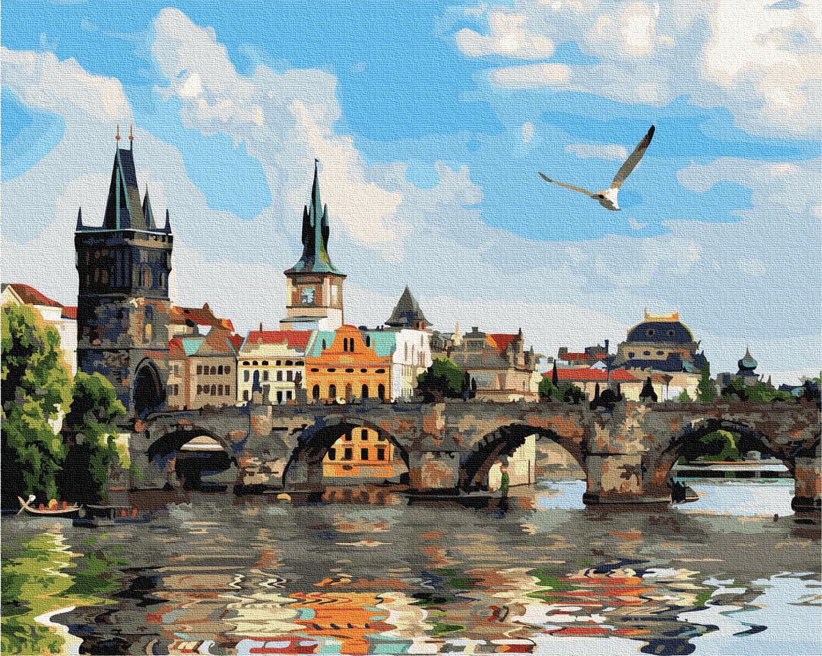 

Картина по номерам - Карлов мост в Праге Brushme 40*50см. (GX33779)