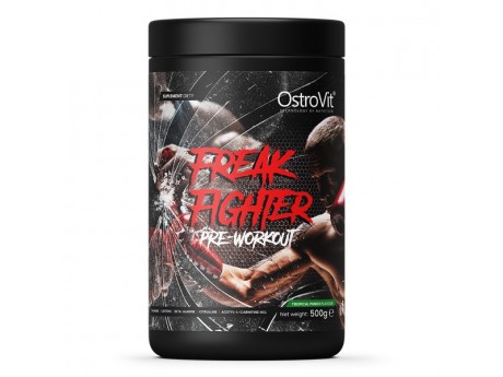 

Предтренировочные комплексы OstroVit FREAK FIGHTER 500 грамм Вкус Тропический Пунш