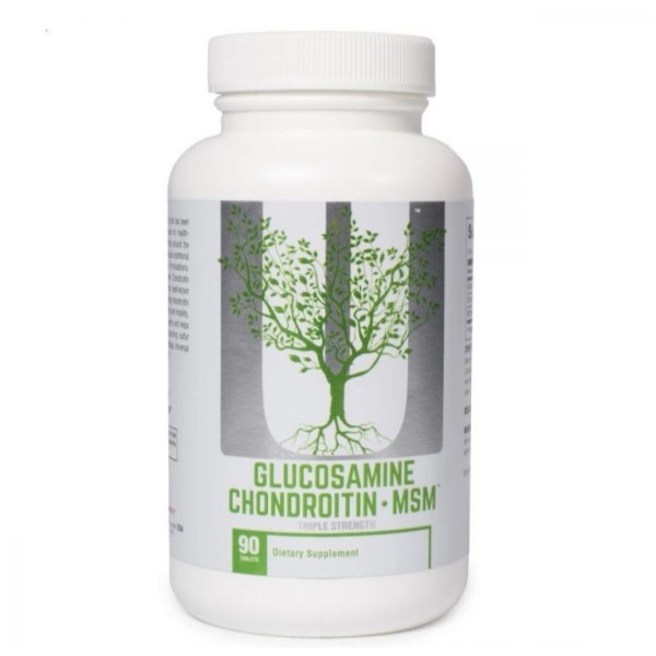 

Витамины UNIVERSAL NUTRITION Glucosamine Chondroitin MSM (90 таблеток)