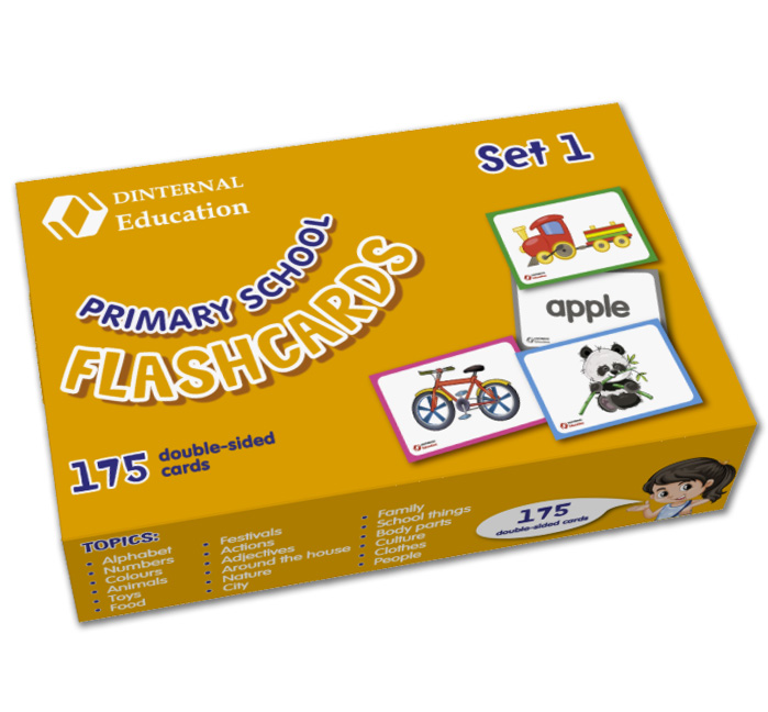 

Картки Primary school Flashcards 1 - Dinternal Education Publishing - MKT-00001111