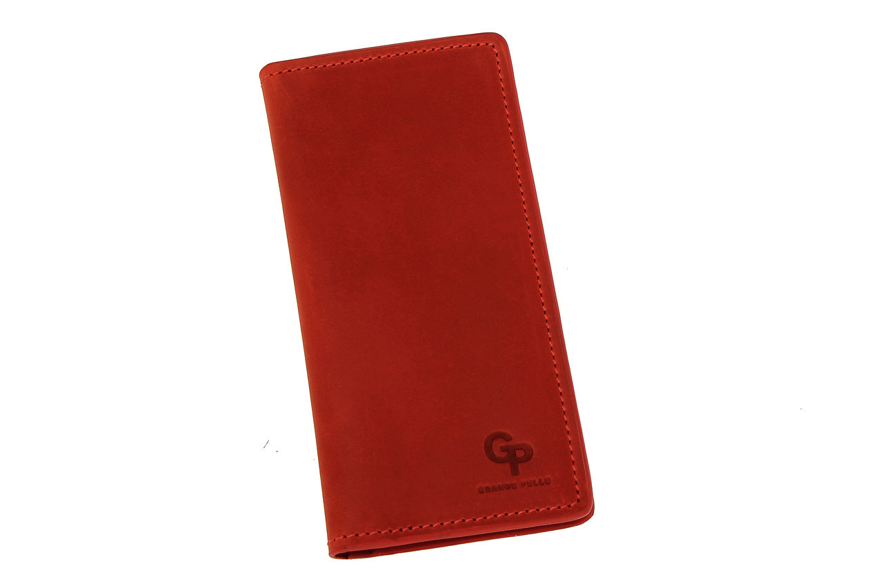 

Портмоне кожаное Grande Pelle, красное 522160