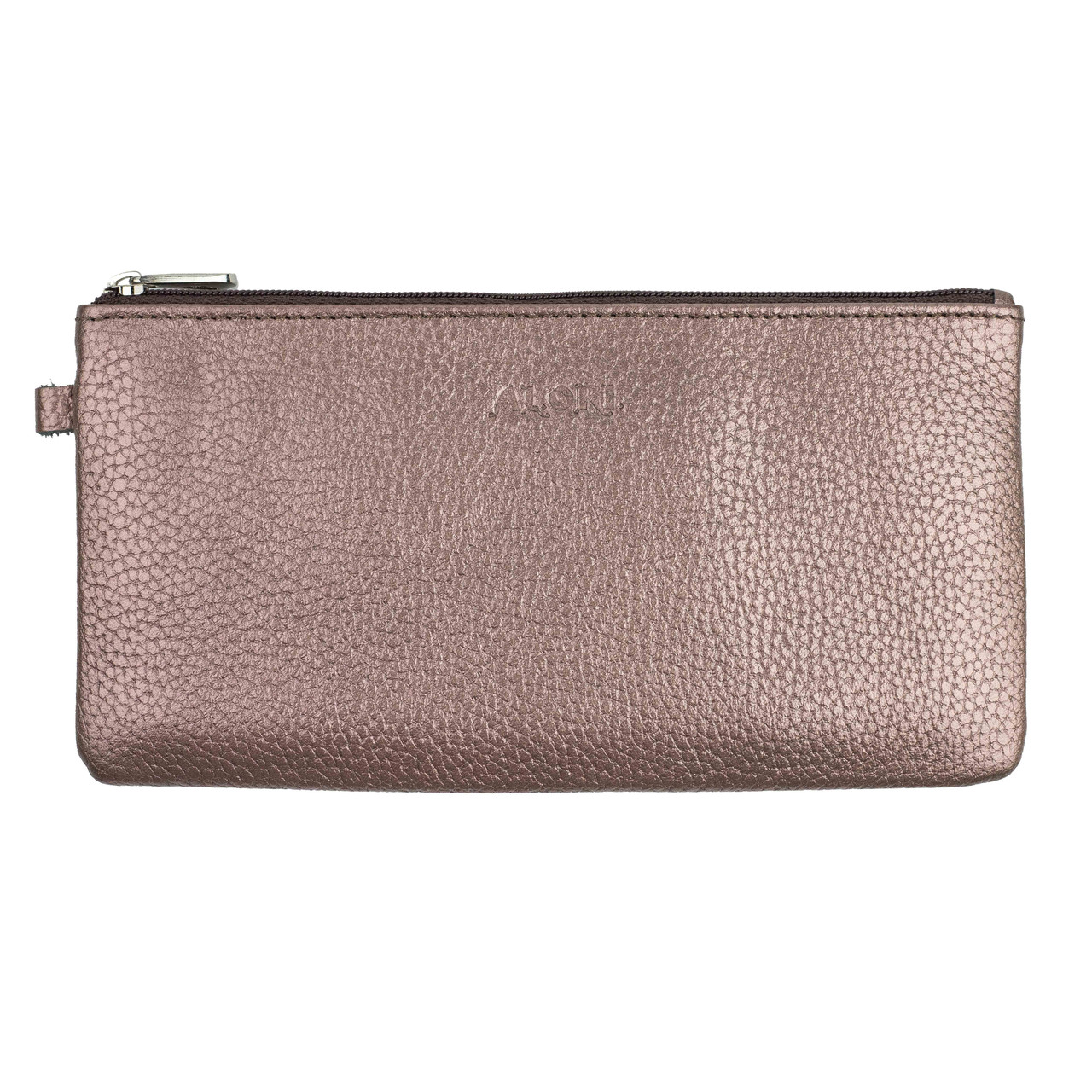 

Кошелёк-клатч женский ALORI натуральная кожа флотар, розовый ВА-02-0 Pink