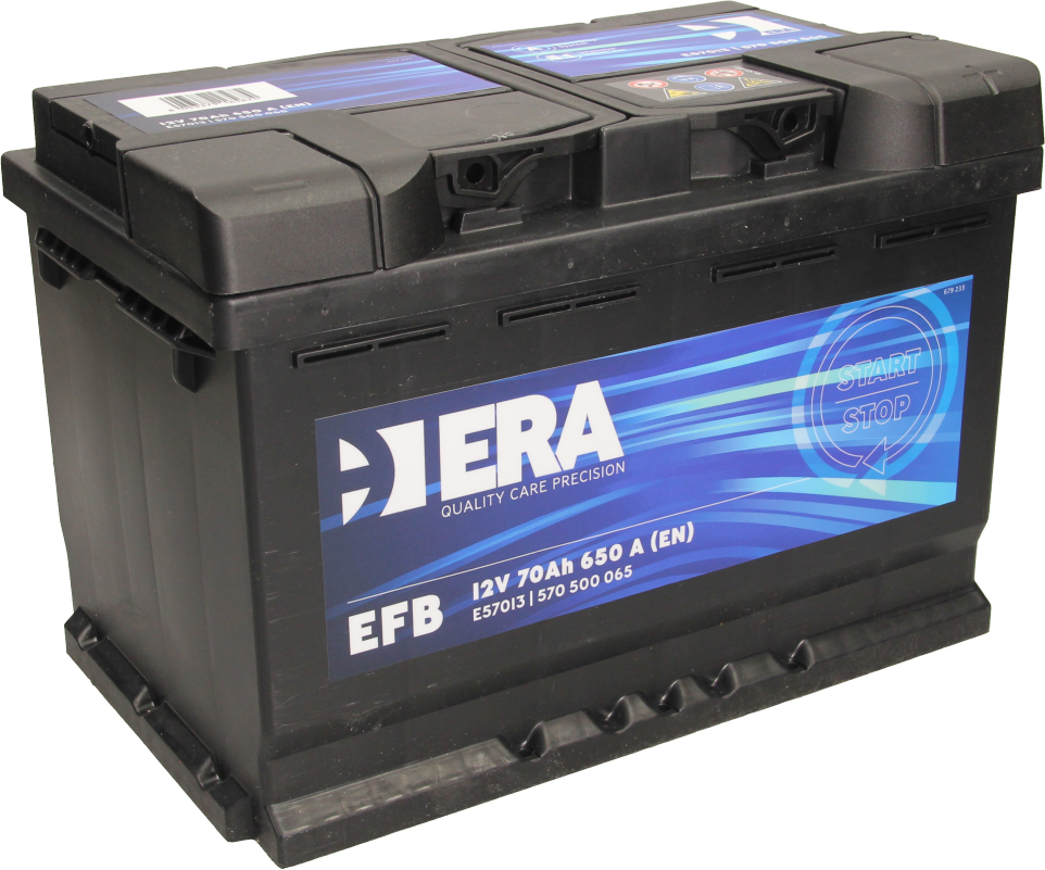 Акція на Автомобильный аккумулятор ERA EFB 70Ah (-/+) Euro (700EN) (ERA E57013) від Rozetka UA