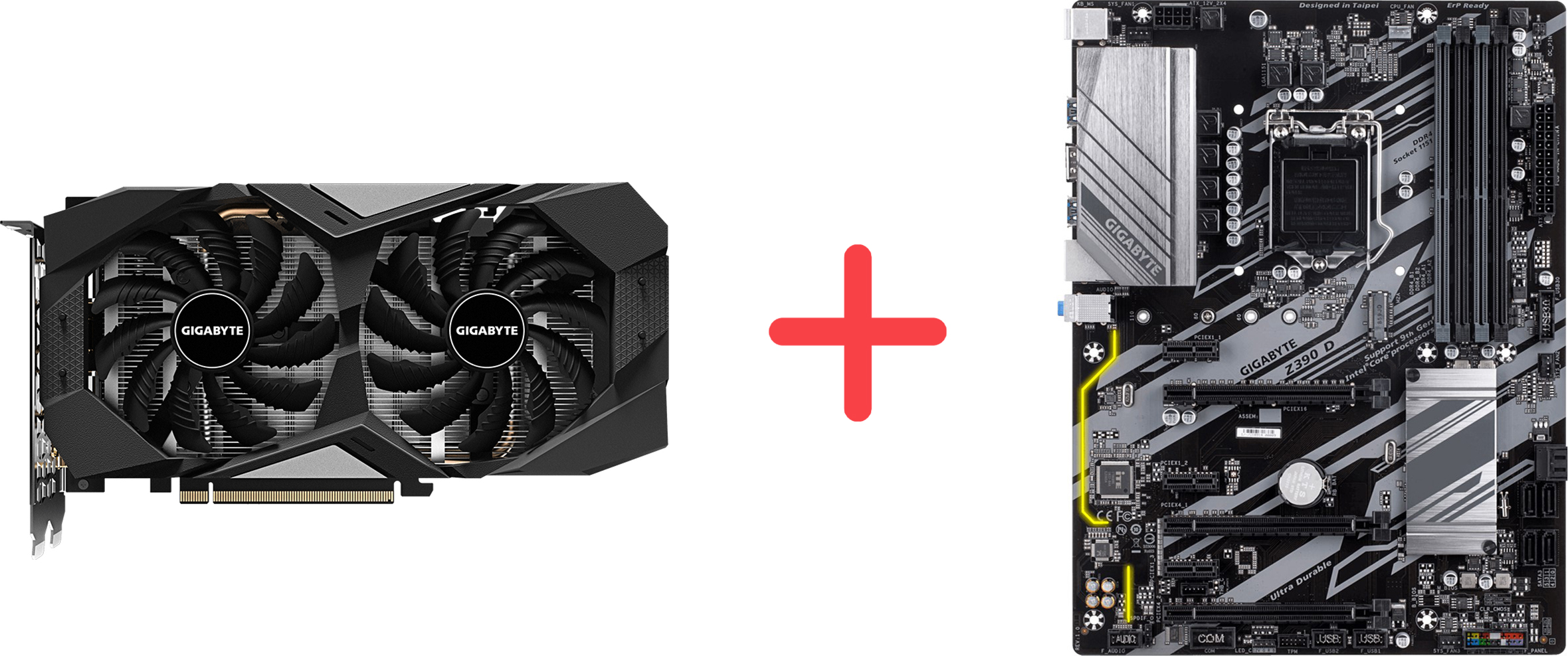 

Gigabyte PCI-Ex GeForce GTX 1660 Super OC 6GB GDDR6 (192bit) (1785/14000) (1 x HDMI, 3 x Display Port) (GV-N166SOC-6GD + Z390 D)