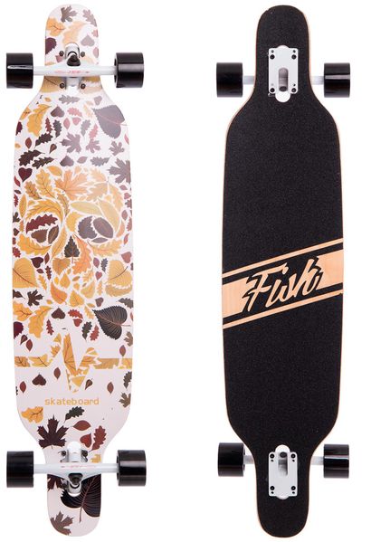 

Лонгборд Fish Skateboards 38 Cranium Осенний Кранч (ln121)