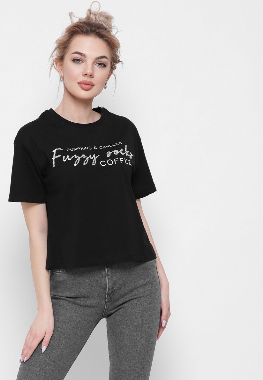 

Молодежная футболка оверсайз Carica 6591 S Черная (6591-8)