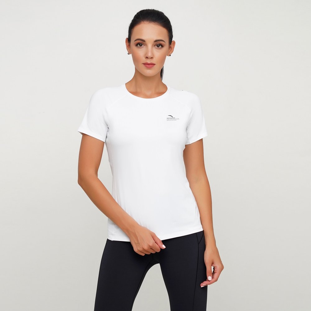 

Женская футболка Anta Ss Tee Белый 40 (ant862035103-2)