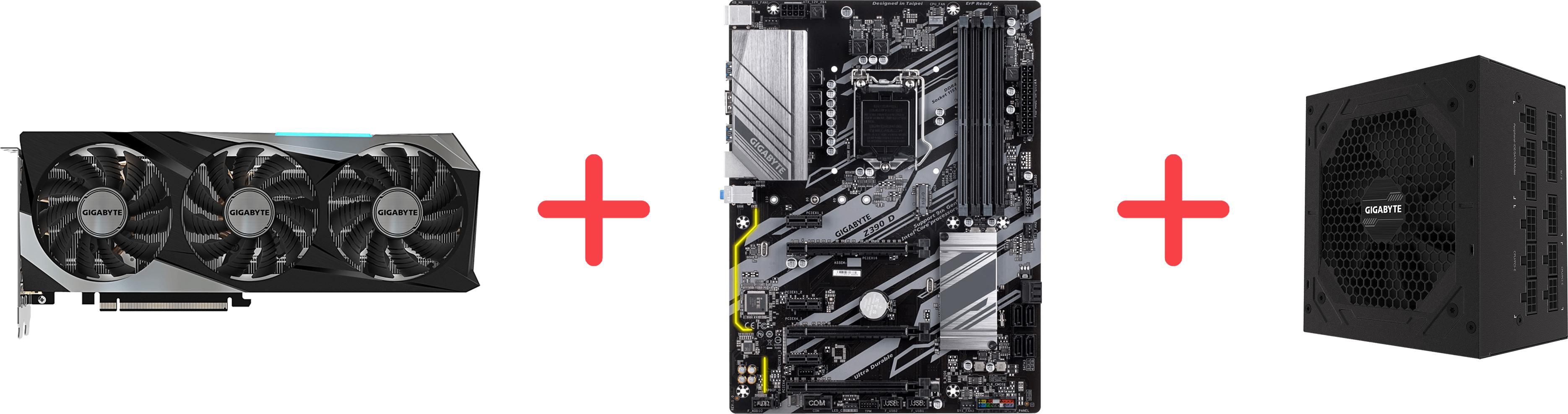 

Gigabyte PCI-Ex GeForce RTX 3060 Ti Gaming OC Pro 8G 8GB GDDR6 (256bit) (1665/14000) (2 х HDMI, 2 x DisplayPort) (GV-N306TGAMINGOC PRO-8GD + Z390 D + P750GM)