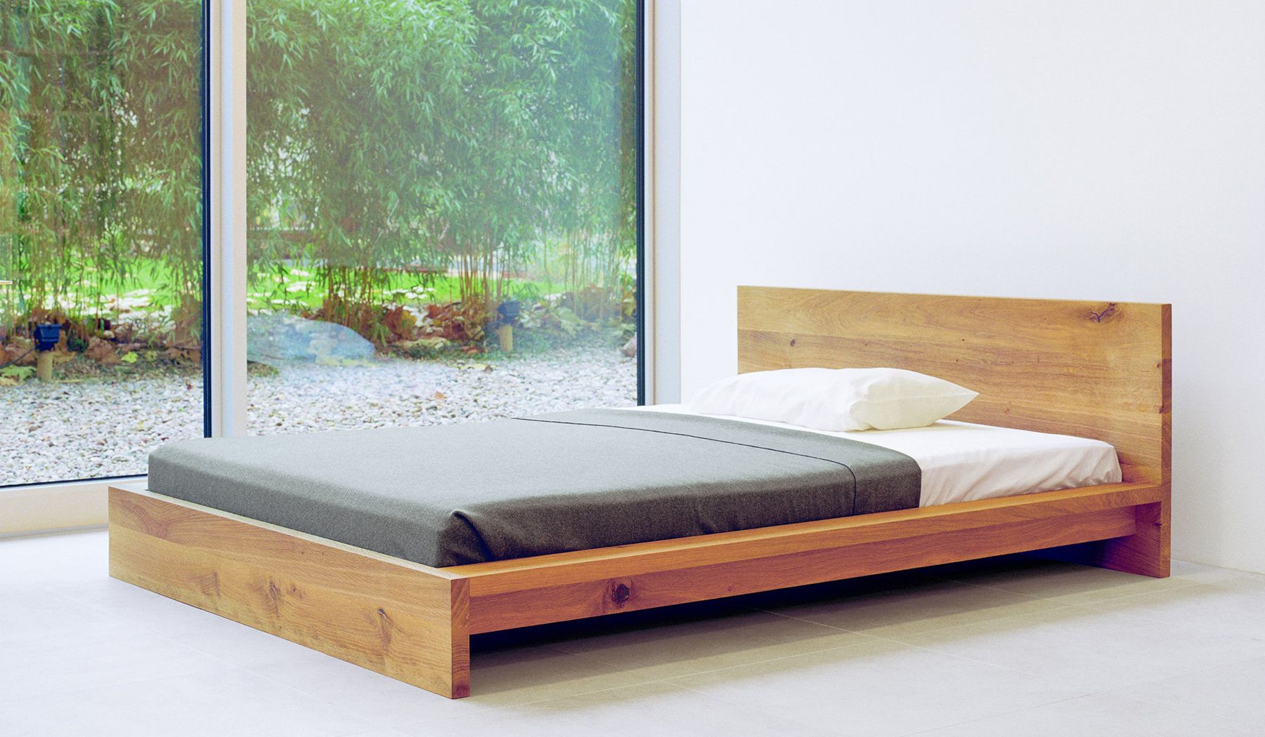 

Двуспальная кровать Skandi Wood SWB018 Лутон 160 x 200 см Ясень (Дерево масив Ясень) С подъемным механизмом
