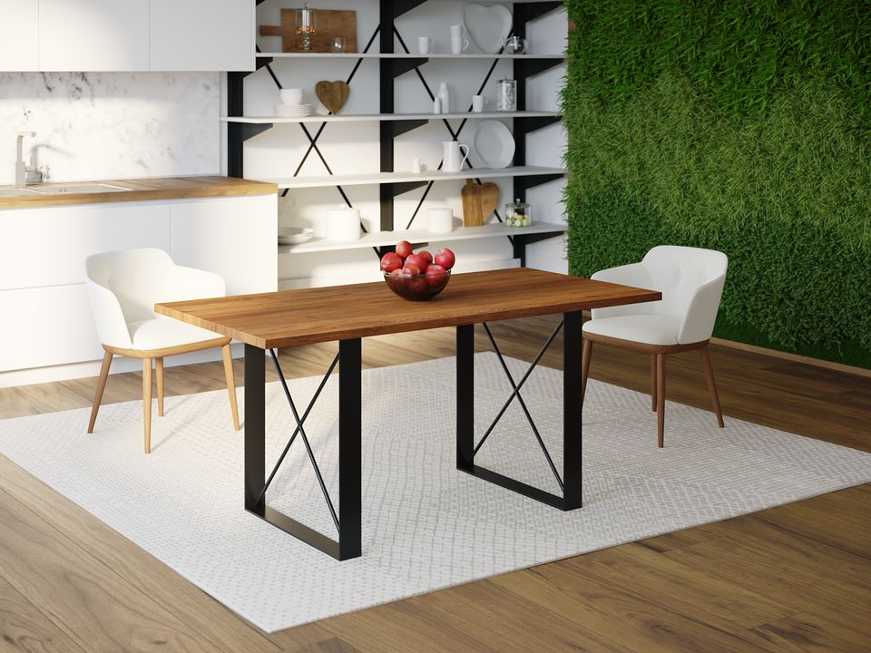 

Обеденный стол Skandi Wood SW096 Спрингфилд 135 х 80 х 75 см МДФ+Шпон Дуб Коричневый