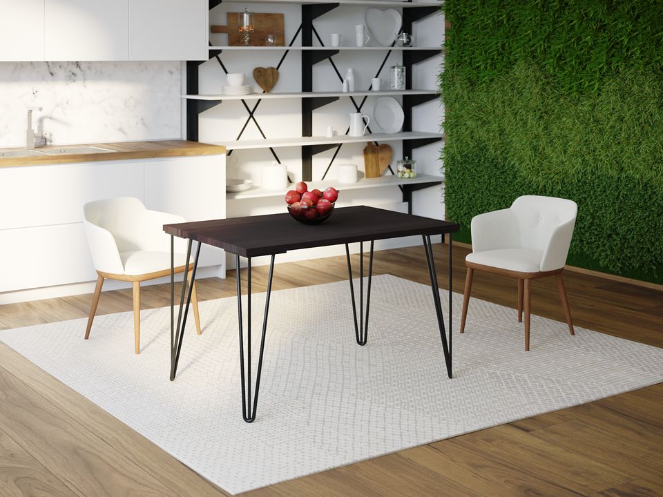 

Обеденный стол Skandi Wood SW051 Кентукки 150 х 80 х 75 см МДФ+Шпон Дуб Венге