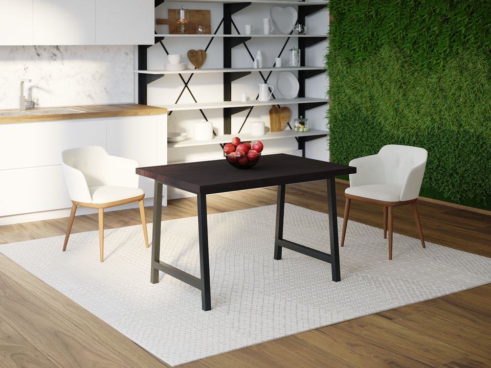

Обеденный стол Skandi Wood SW076 Карсон-Сити 120 х 80 х 75 см МДФ+Шпон Дуб Венге