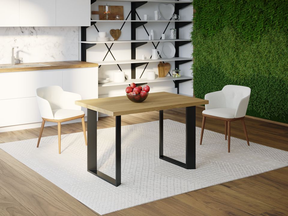 

Обеденный стол Skandi Wood SW047 Иллинойс 120 х 80 х 75 см МДФ+Шпон Дуб Натуральный