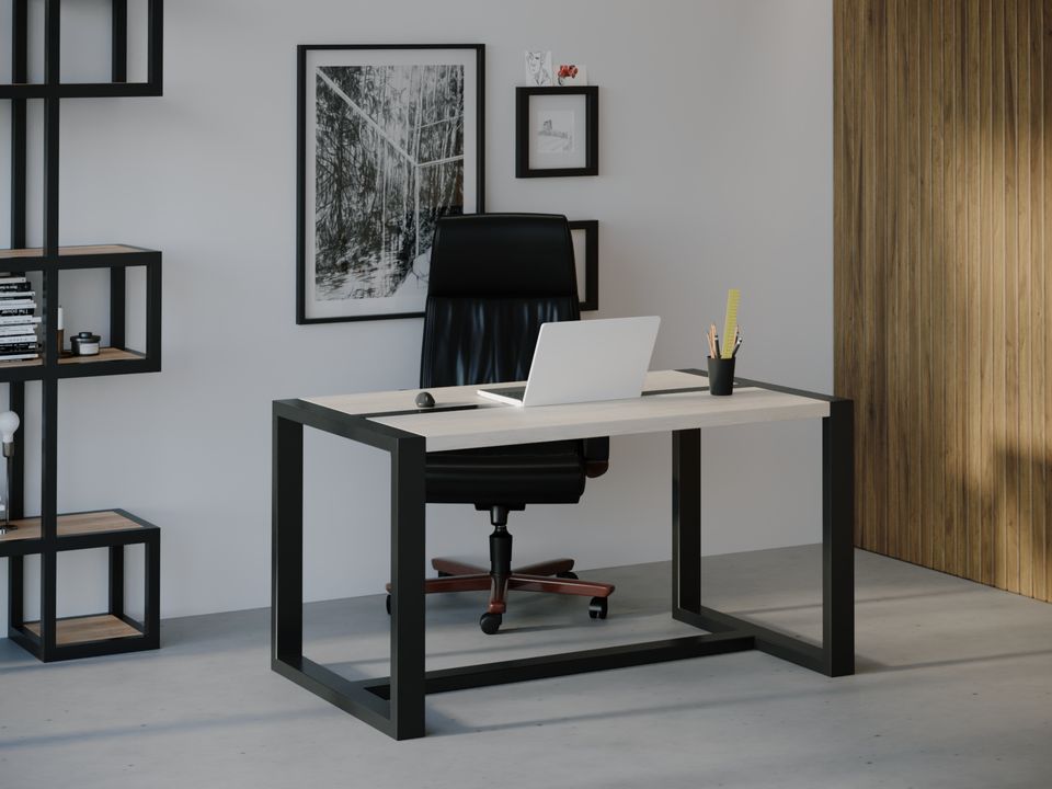 

Компьютерный стол Skandi Wood SW044 Вашингтон 135 х 80 х 75 см МДФ+Шпон Дуб Серый (SW04414875GrOMDF)