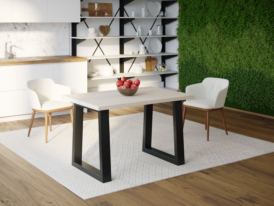

Обеденный стол Skandi Wood SW045 Делавэр 120 х 80 х 75 см МДФ+Шпон Дуб Белый