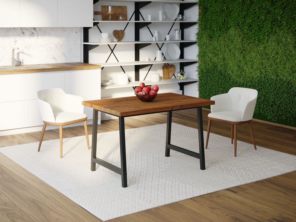 

Обеденный стол Skandi Wood SW076 Карсон-Сити 200 х 80 х 75 см МДФ+Шпон Дуб Коричневый