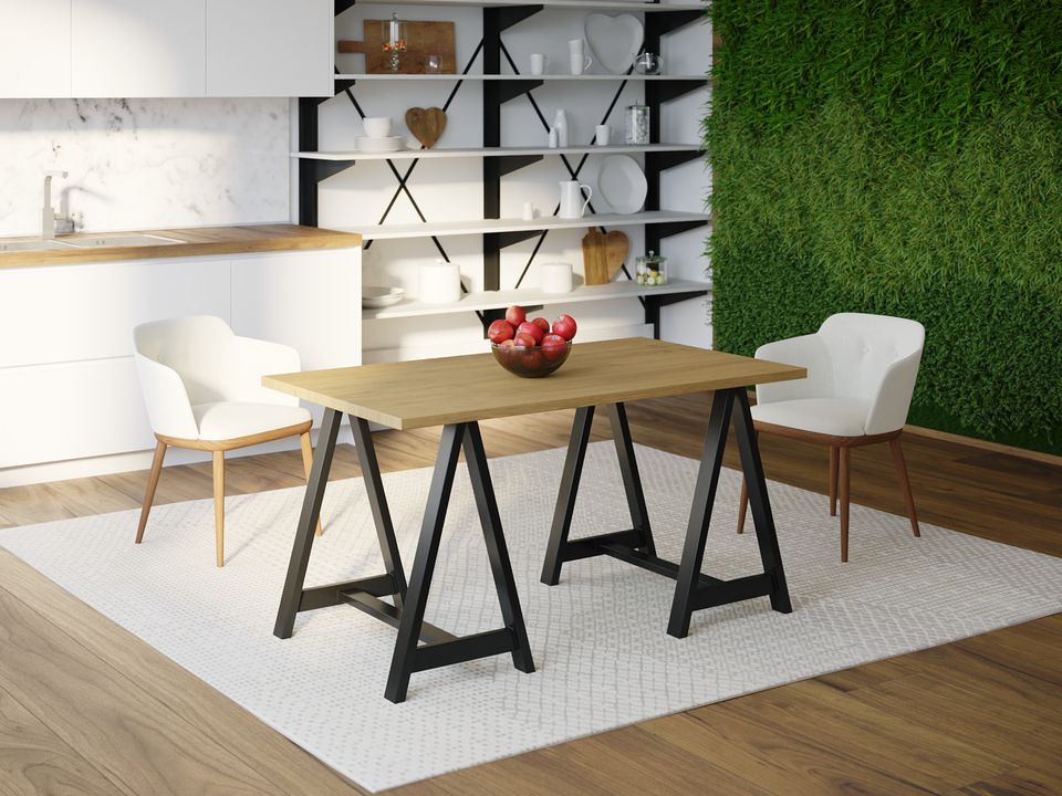 

Обеденный стол Skandi Wood SW060 Джерси 150 х 80 х 75 см МДФ+Шпон Дуб Натуральный