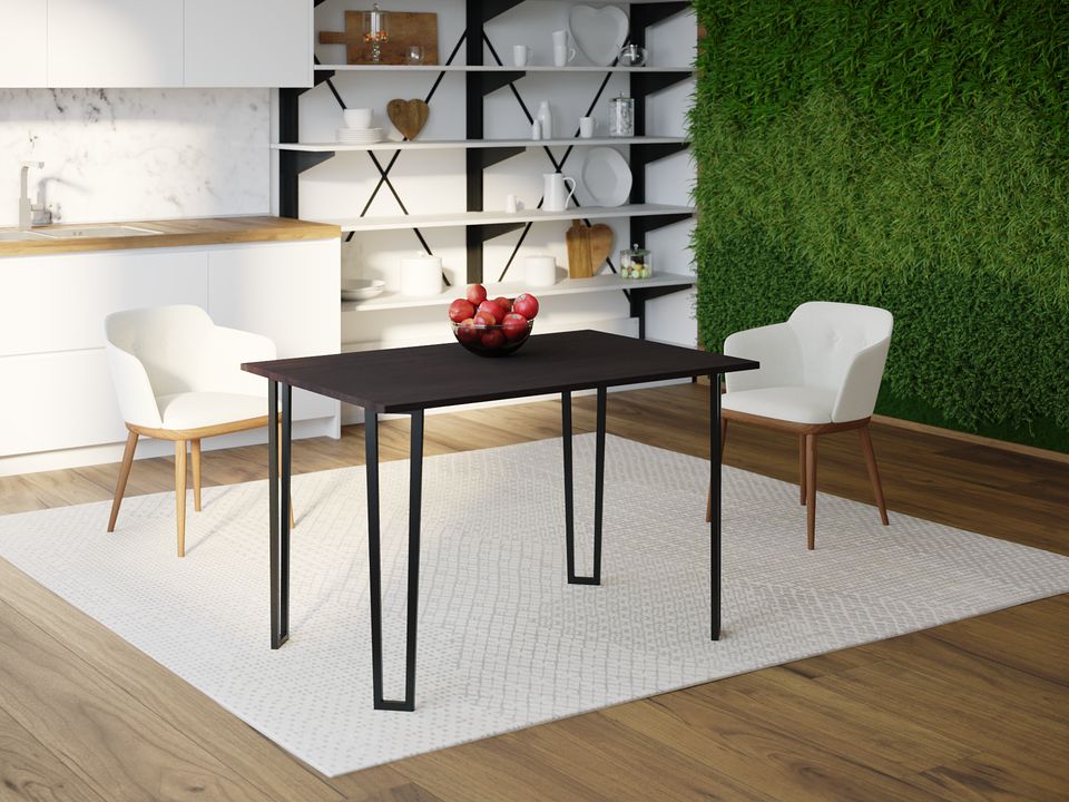 

Обеденный стол Skandi Wood SW041 Вермонт 200 х 80 х 75 см МДФ+Шпон Дуб Венге