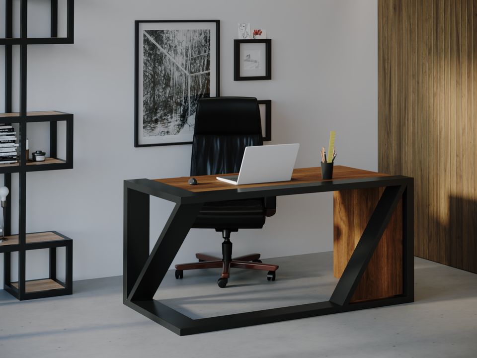 

Компьютерный стол Skandi Wood SW106 Гавайи 150 х 80 х 75 см МДФ+Шпон Дуб Коричневый