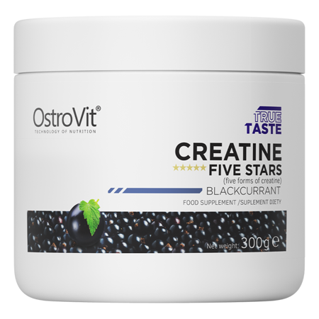 

Креатин OstroVit Five Stars Creatine 300 г Смородина (4384303236)