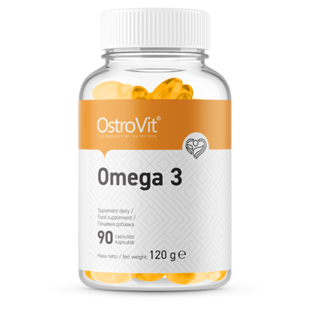 

Специальный продукт OstroVit Omega 3 90 капсул (4384303222)