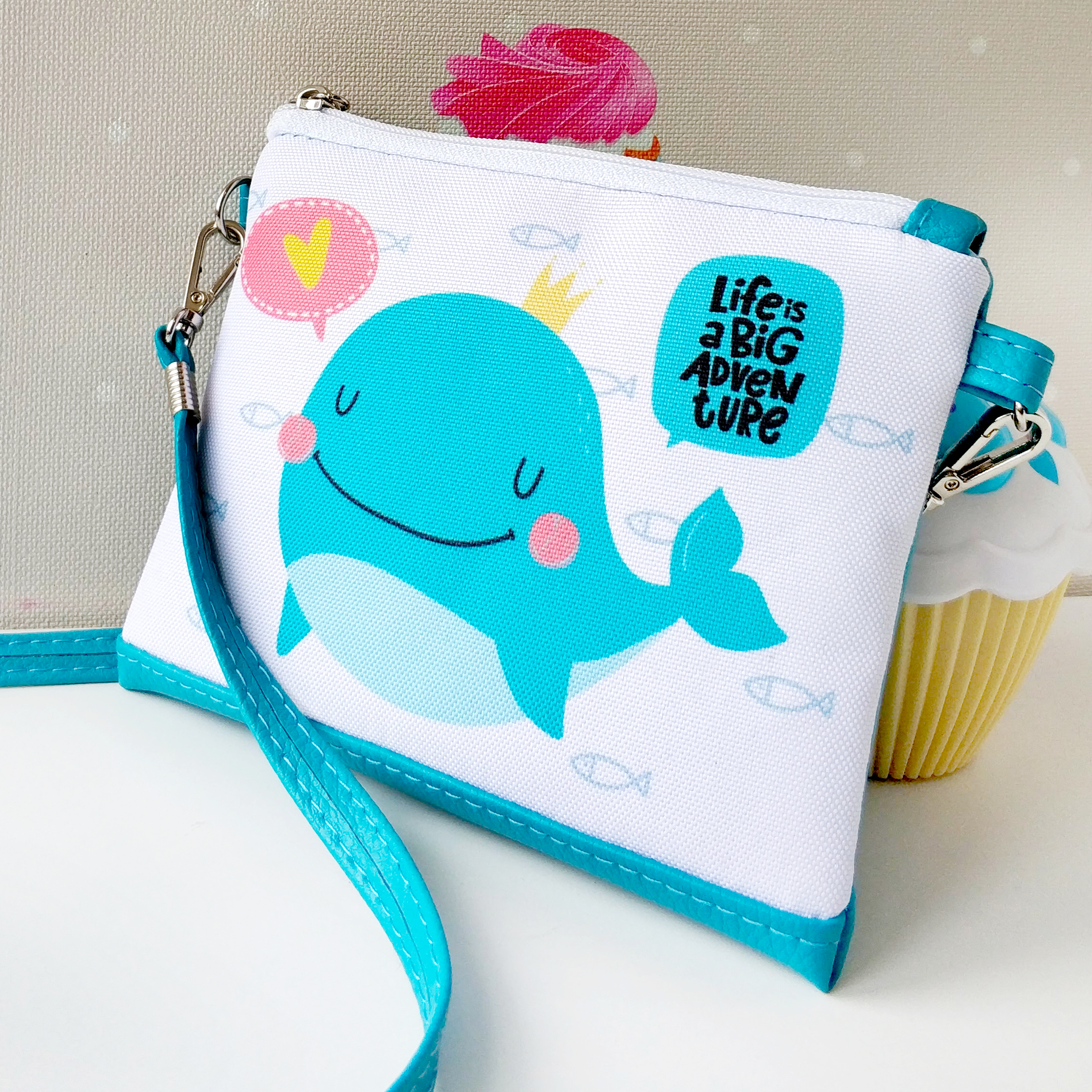 

Сумка для девочки Little fairy Presentville Life is a big adventure кит 18x14 см