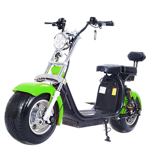 

Электроскутер Citycoco Long 1500W 60V12Ah Green