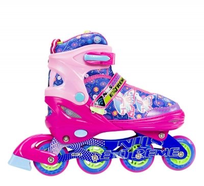 

Роликовые коньки Nils Extreme розовые Size 38-41 NJ4605A (SKL41-227316)