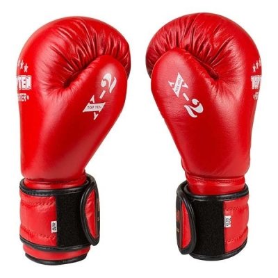 

Боксерские перчатки Top Ten кожаные красные 8oz TT-X2 (SKL11-281310)