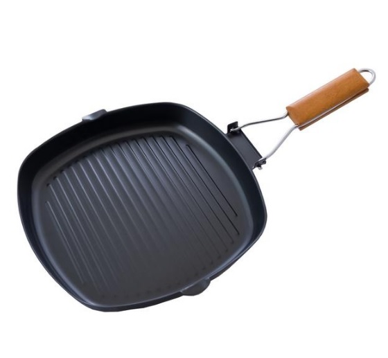 

Сковорода гриль 240*240 мм, Box Voltronic PE-SG/240*240