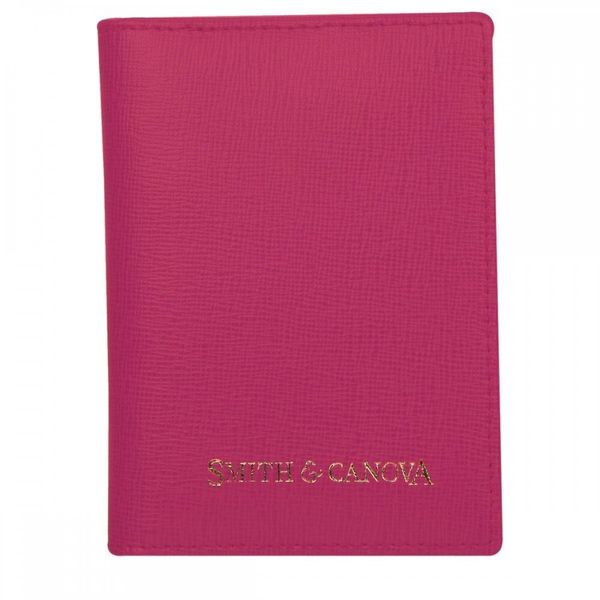 

Кожаный картхолдер Smith and Canova 28644 Amelia (Pink)