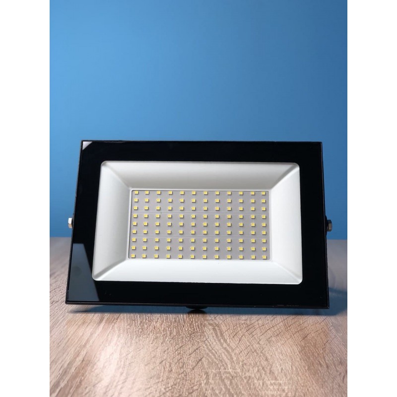 

Прожектор светодиодный LED SMD 100w 6500K IP65 6750LM "Посейдон"чёрный "LEMANSO" LMP73-100