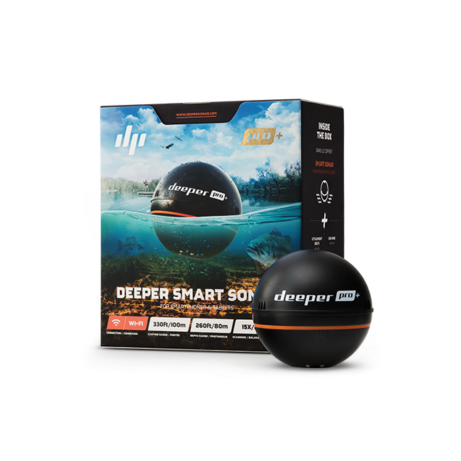 

Эхолот Deeper PRO+WiFi+GPS