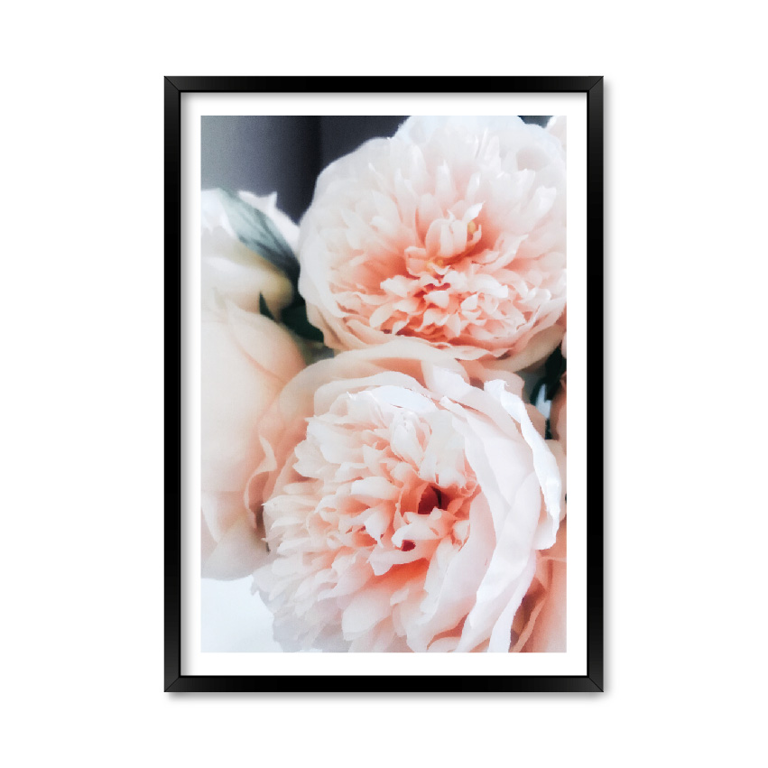 

Постер "Pastel Flowers" с антибликовым стеклом 29.7 x 42 см в чёрной рамке