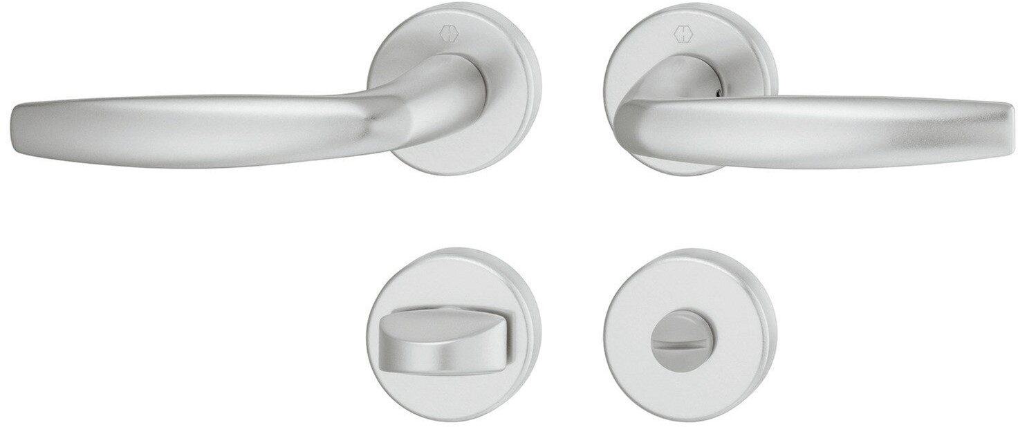 

Комплект ручек Hoppe ATLANTA WC 2791301 Серебристый F1 (904.93.311)