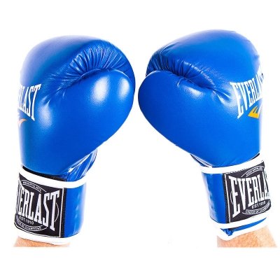 

Боксерские перчатки Everlast синие 6oz DX-445 (SKL11-281377)