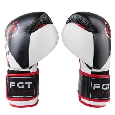 

Боксерские перчатки World sport черно-белые 10oz LetsFight Fgt Flex 3077 (SKL11-281284)
