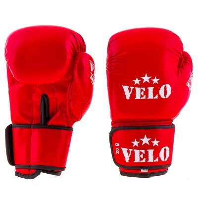 

Боксерские перчатки Velo красные 8oz Ahsan Star Flex (SKL11-281343)